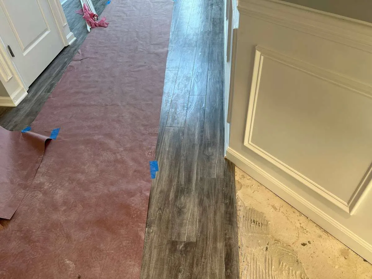 Completed marble shower restoration in Kingston